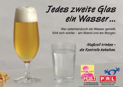 Ma&szlig;voll trinken - die Kontrolle behalten.